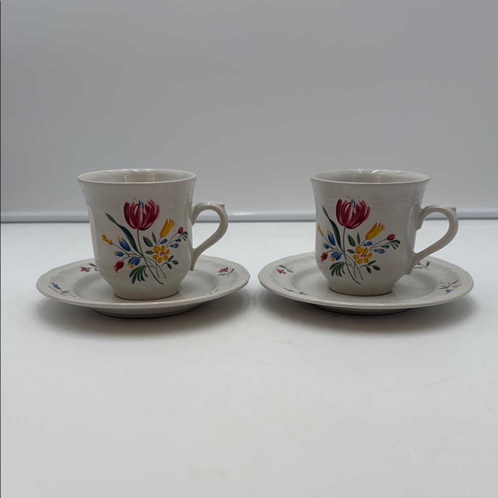 Ten Strawberry Street French Country Kitchen
Coffee Cup & Saucer set of 2